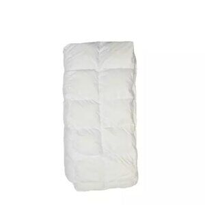 Charter Club Goose Down Feather Comforter Full / Queen Size Damask Check Luxury
